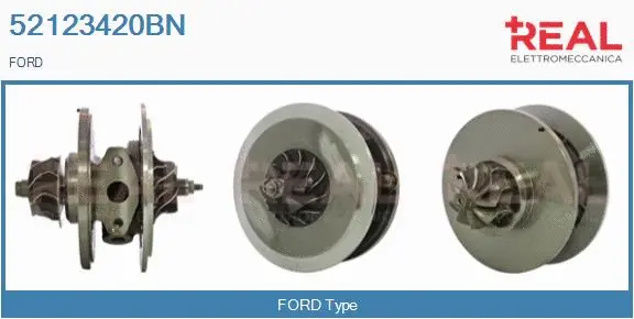 Core assembly, turbocharger (52123420BN)