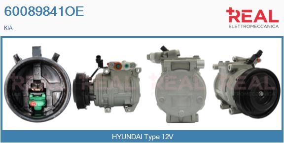 Compressor, air conditioning (60089841OE)