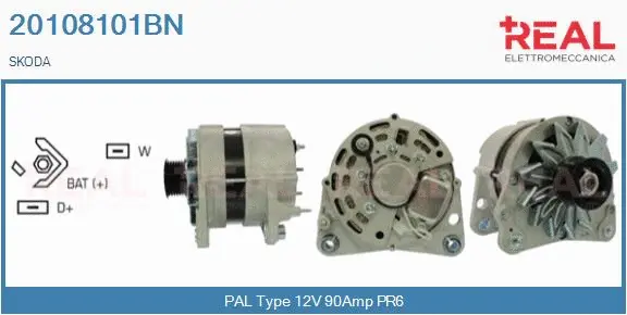 Alternator (20108101BN)