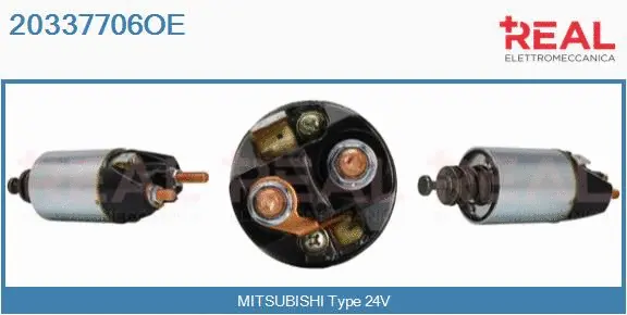 Solenoid Switch, starter (20337706OE)