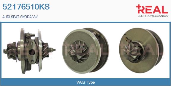 Core assembly, turbocharger (52176510KS)