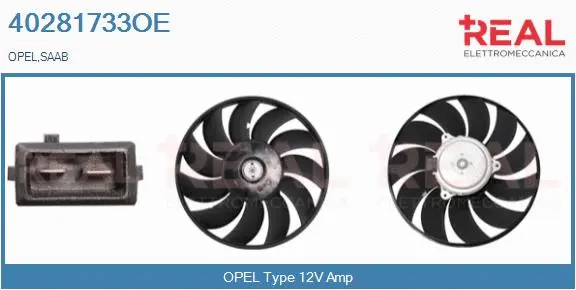 Fan, engine cooling (40281733OE)