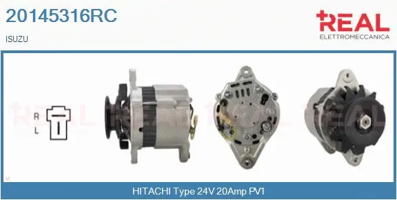 Alternator (20145316RC)