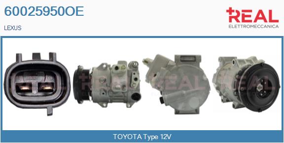 Compressor, air conditioning (60025950OE)