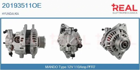 Alternator (20193511OE)
