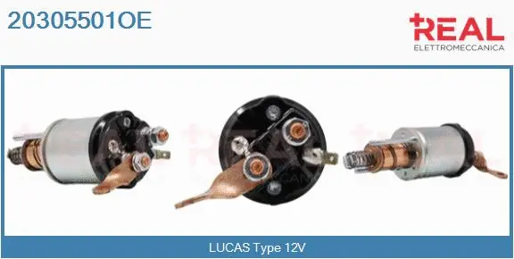 Solenoid Switch, starter (20305501OE)