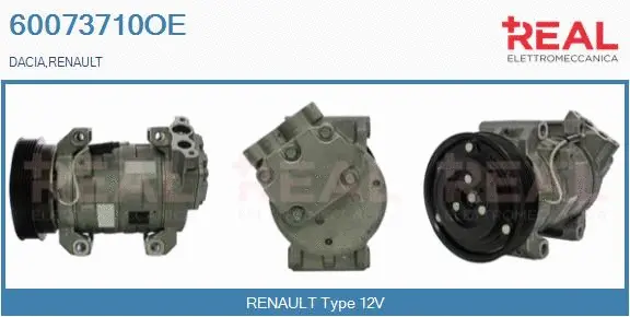 Compressor, air conditioning (60073710OE)