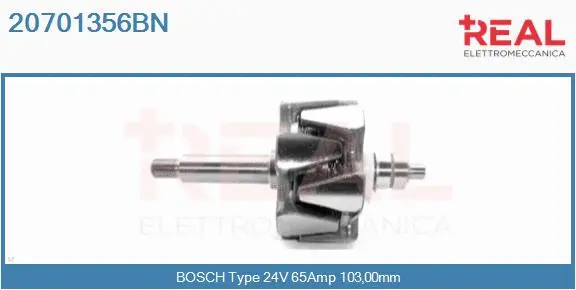 Rotor, alternator (20701356BN)