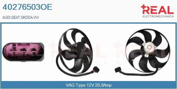 Fan, engine cooling (40276503OE)