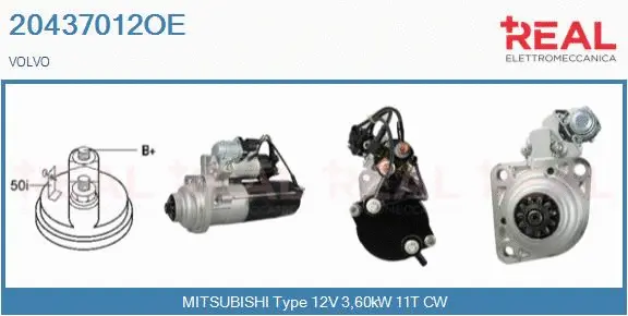 Starter (20437012OE)