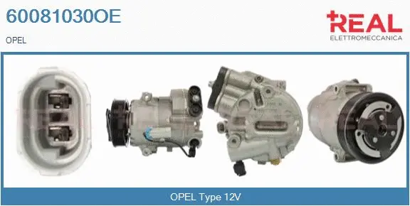 Compressor, air conditioning (60081030OE)