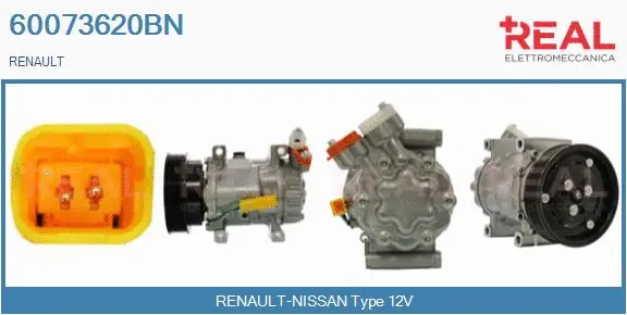 Compressor, air conditioning (60073620BN)