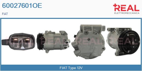 Compressor, air conditioning (60027601OE)