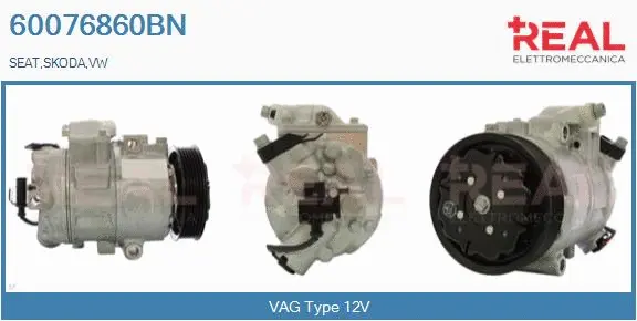 Compressor, air conditioning (60076860BN)