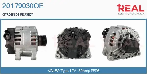 Alternator (20179030OE)