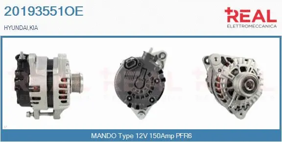Alternator (20193551OE)