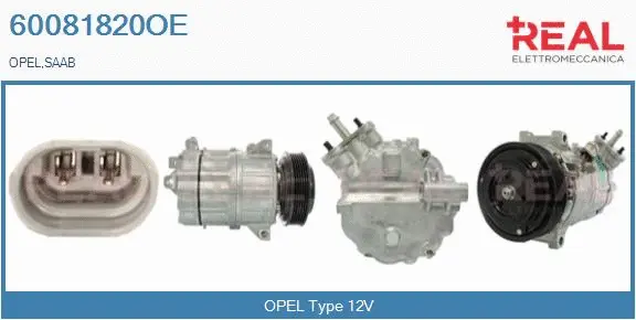 Compressor, air conditioning (60081820OE)