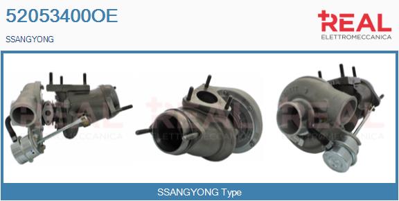 Charger, charging (supercharged/turbocharged) (52053400OE)