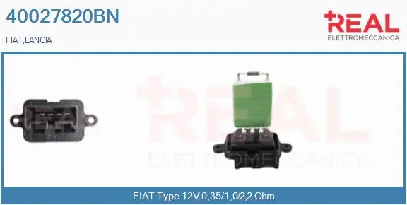 Resistor, interior blower (40027820BN)