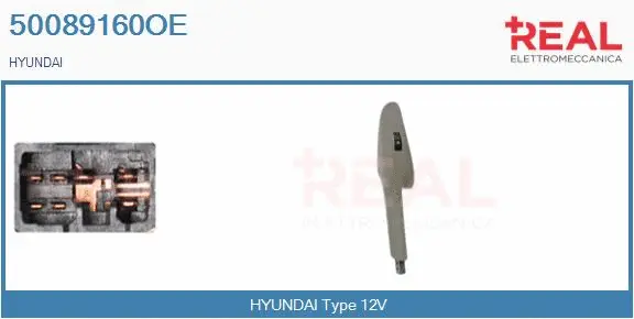 Switch, window regulator (50089160OE)