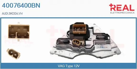 Resistor, interior blower (40076400BN)