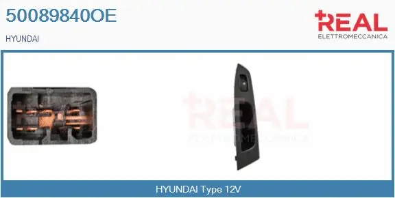 Switch, window regulator (50089840OE)