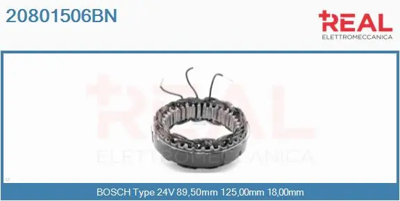 Stator, alternator (20801506BN)
