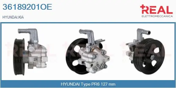 Hydraulic Pump, steering (36189201OE)