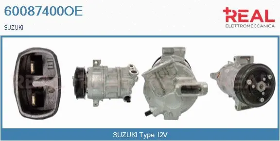 Compressor, air conditioning (60087400OE)
