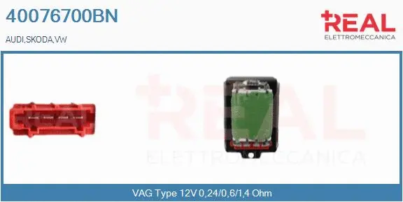Resistor, interior blower (40076700BN)