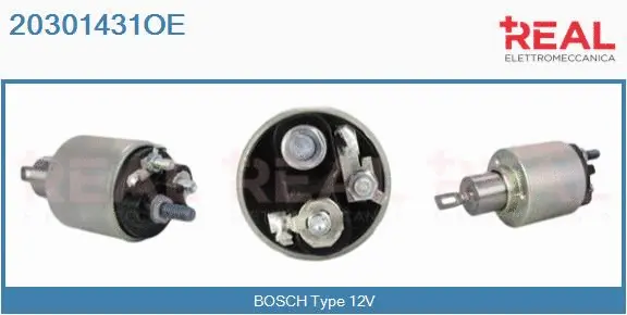 Solenoid Switch, starter (20301431OE)
