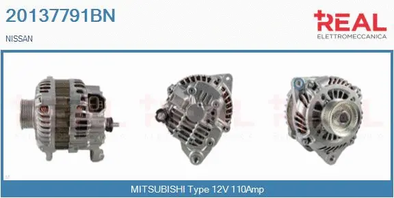 Alternator (20137791BN)