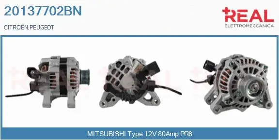 Alternator (20137702BN)
