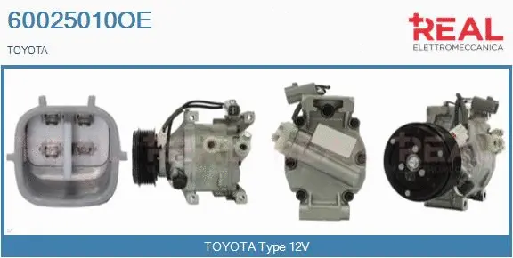 Compressor, air conditioning (60025010OE)