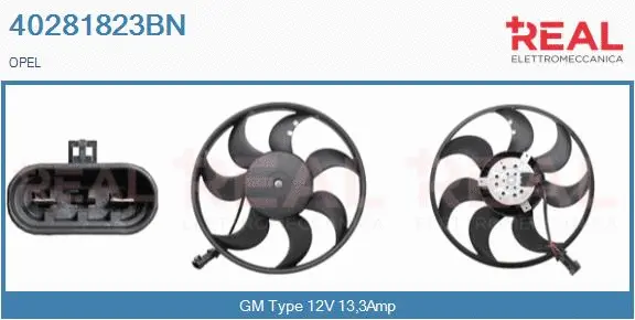 Fan, engine cooling (40281823BN)