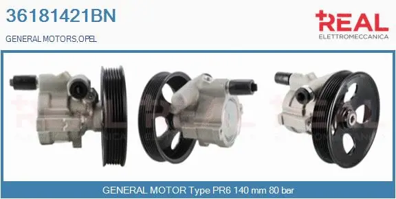 Hydraulic Pump, steering (36181421BN)