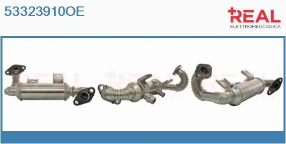 Cooler, exhaust gas recirculation (53323910OE)