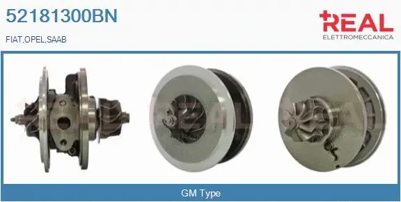 Core assembly, turbocharger (52181300BN)