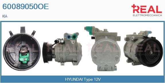 Compressor, air conditioning (60089050OE)