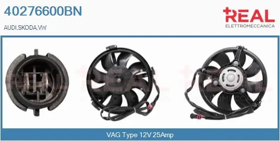 Electric Motor, radiator fan (40276600BN)