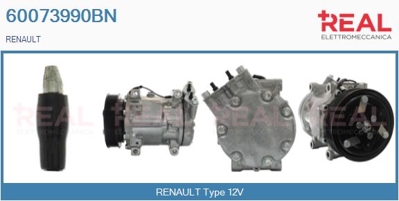 Compressor, air conditioning (60073990BN)