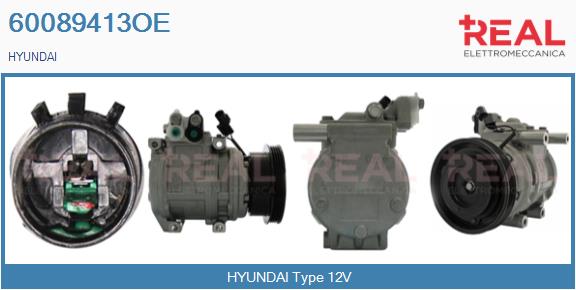 Compressor, air conditioning (60089413OE)