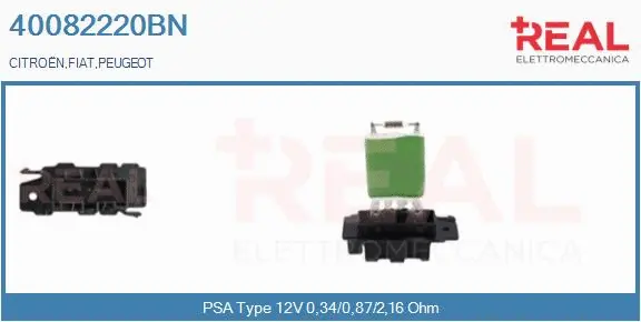 Resistor, interior blower (40082220BN)