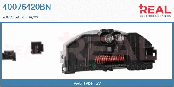 Resistor, interior blower (40076420BN)