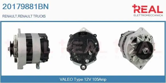 Alternator (20179881BN)