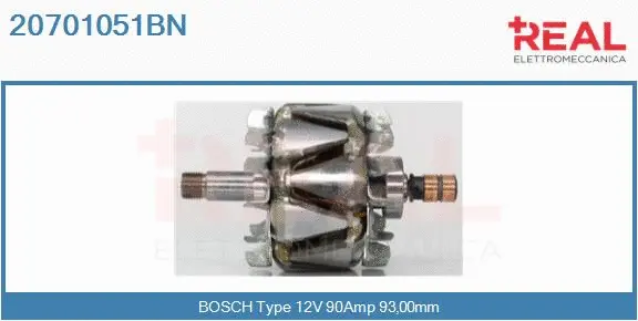 Rotor, alternator (20701051BN)