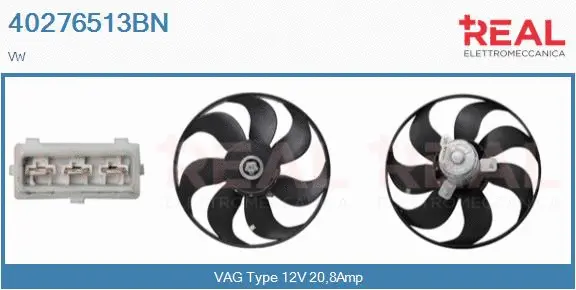 Fan, engine cooling (40276513BN)