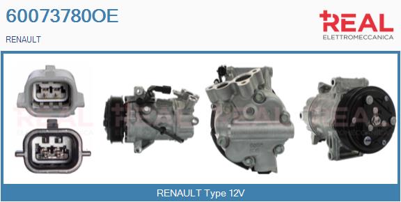 Compressor, air conditioning (60073780OE)