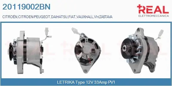 Alternator (20119002BN)