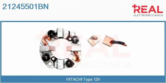 Holder, carbon brushes (21245501BN)